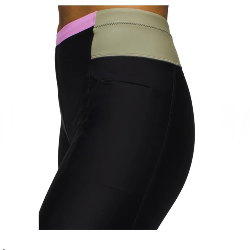 Baha Bound Swimsuit Top & 7” Shorts Size XS/S Black Colorblock NWT Athleisure - Picture 11 of 12
